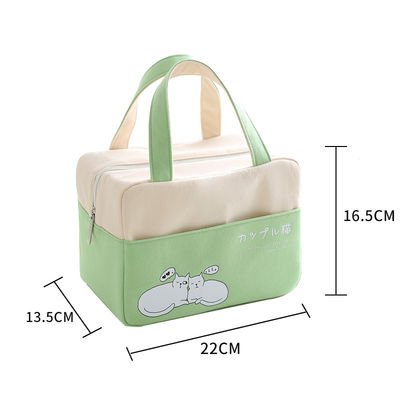 Children Kids Cute Pattern Food Delivery Insulated Cooler Bags