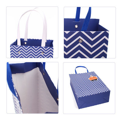 Art Paper Custom Logo Luxury 210GSM Gift Shopping Bags