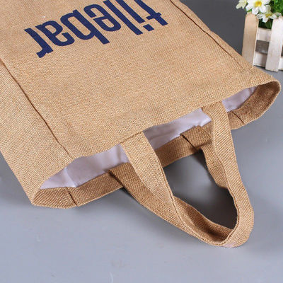Shopping Burlap Eco Friendly Reusable Jute Tote Bags