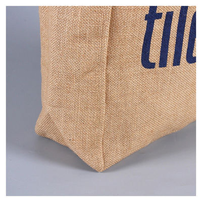 Shopping Burlap Eco Friendly Reusable Jute Tote Bags
