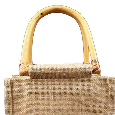 Shopping Unique Handle Gift Wine Bottle Jute Bag