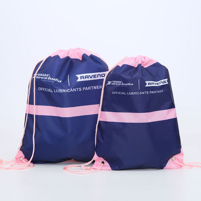 Promotional Waterproof Luxury 210D Polyester Gym Drawstring Bag