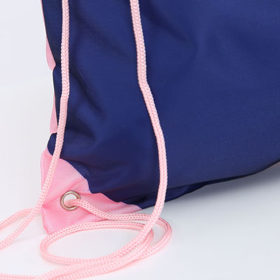 Promotional Waterproof Luxury 210D Polyester Gym Drawstring Bag
