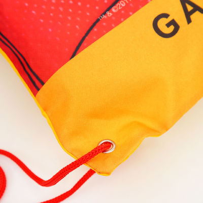 Laminated Non Woven Backpack Sport Gym Sack Drawstring Bag