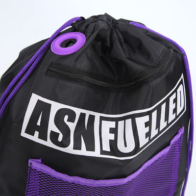 Custom Sports Gym Nylon Breathable Drawstring Packaging Bags