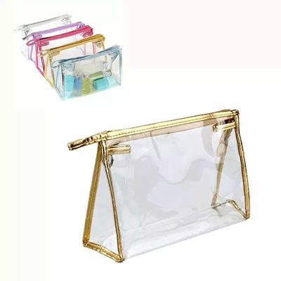 Promotion Various Colors Travel Clear Makeup PVC Cosmetic Bag