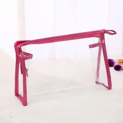 Promotion Various Colors Travel Clear Makeup PVC Cosmetic Bag