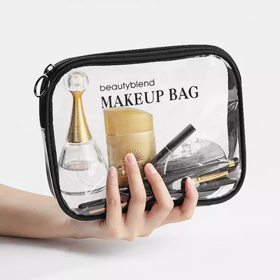 Promotional Cosmetics Plastic Waterproof Clear PVC Zipper Bag