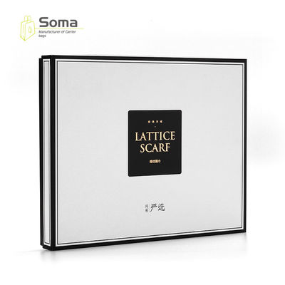 White Custom Logo Printing Cardboard Recycled Paper Gift Boxes