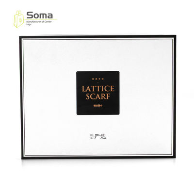 White Custom Logo Printing Cardboard Recycled Paper Gift Boxes