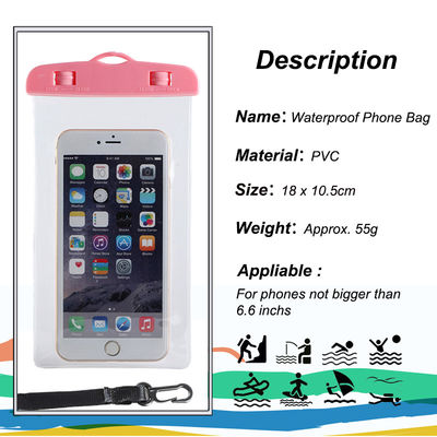 PVC ABS Water Resist Waterproof Cellphone Bag