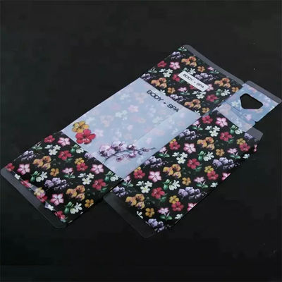 Flower Printing PP Folding PVC Clear Plastic Packaging Boxes