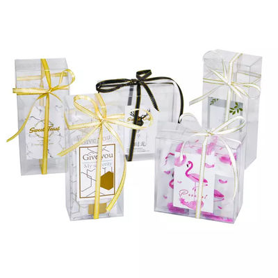 Transparent Folding Printed PVC Clear Plastic Packaging Boxes