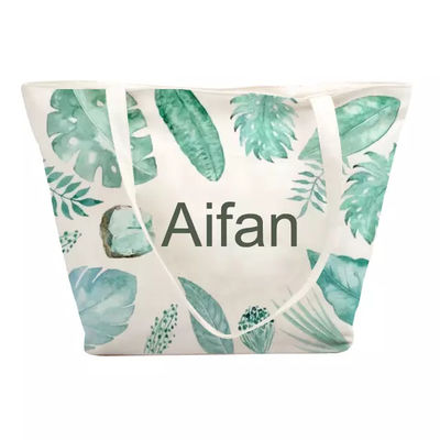 Promotional Logo Print 12oz White Hand Tote Cotton Bag