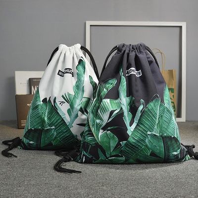 Waterproof Drawstring BackPack Bags With Full Color Printed