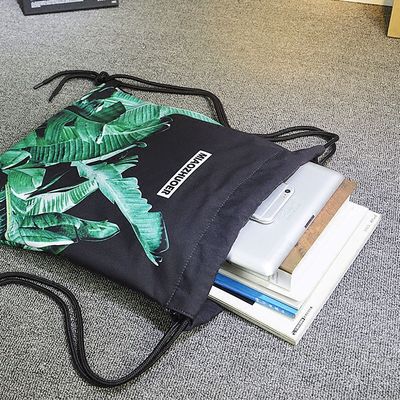 Waterproof Drawstring BackPack Bags With Full Color Printed