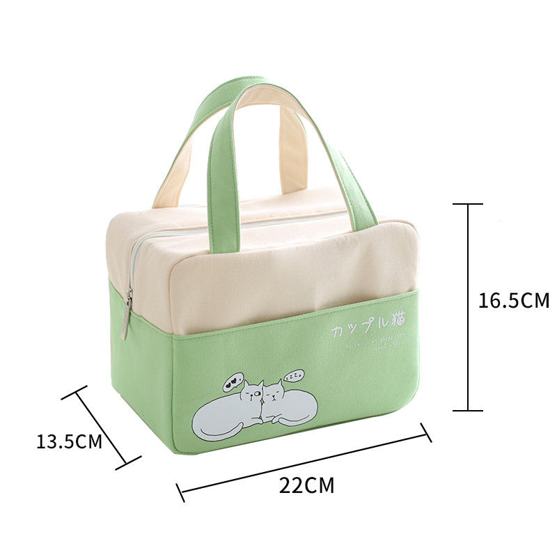 Children Kids Cute Pattern Food Delivery Insulated Cooler Bags