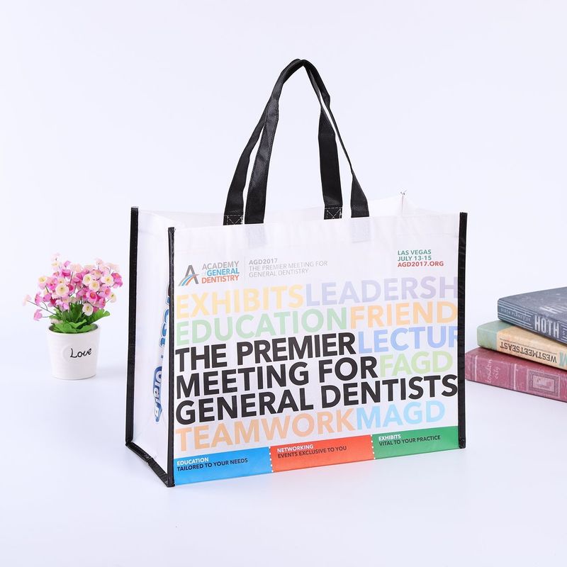 Foil Laminated Folding Reusable Non Woven Packaging Bags