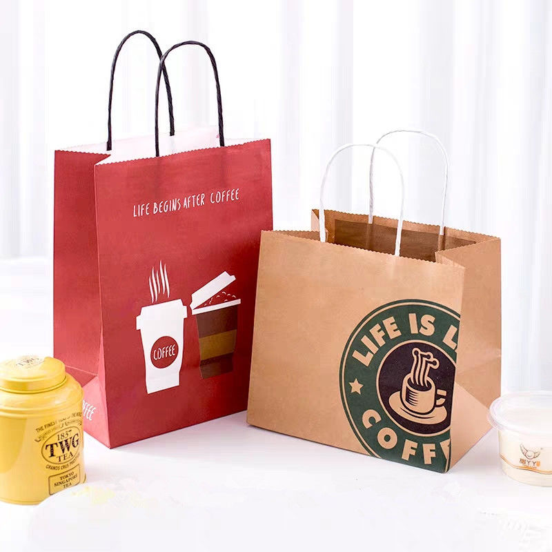 Promotional Printed Kraft Paper Bags