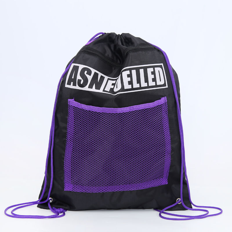 Custom Sports Gym Nylon Breathable Drawstring Packaging Bags