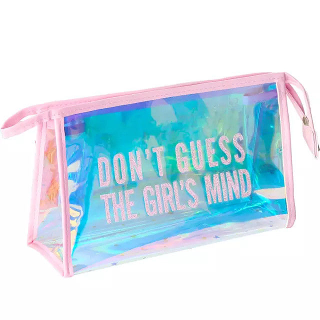 Waterproof Custom PVC HoloGraphic Makeup Bag